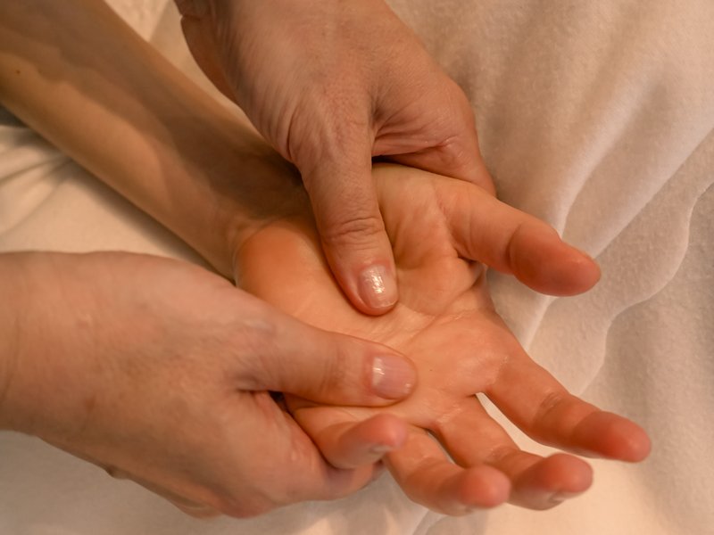 Ayurvedische Ber&uuml;hrung